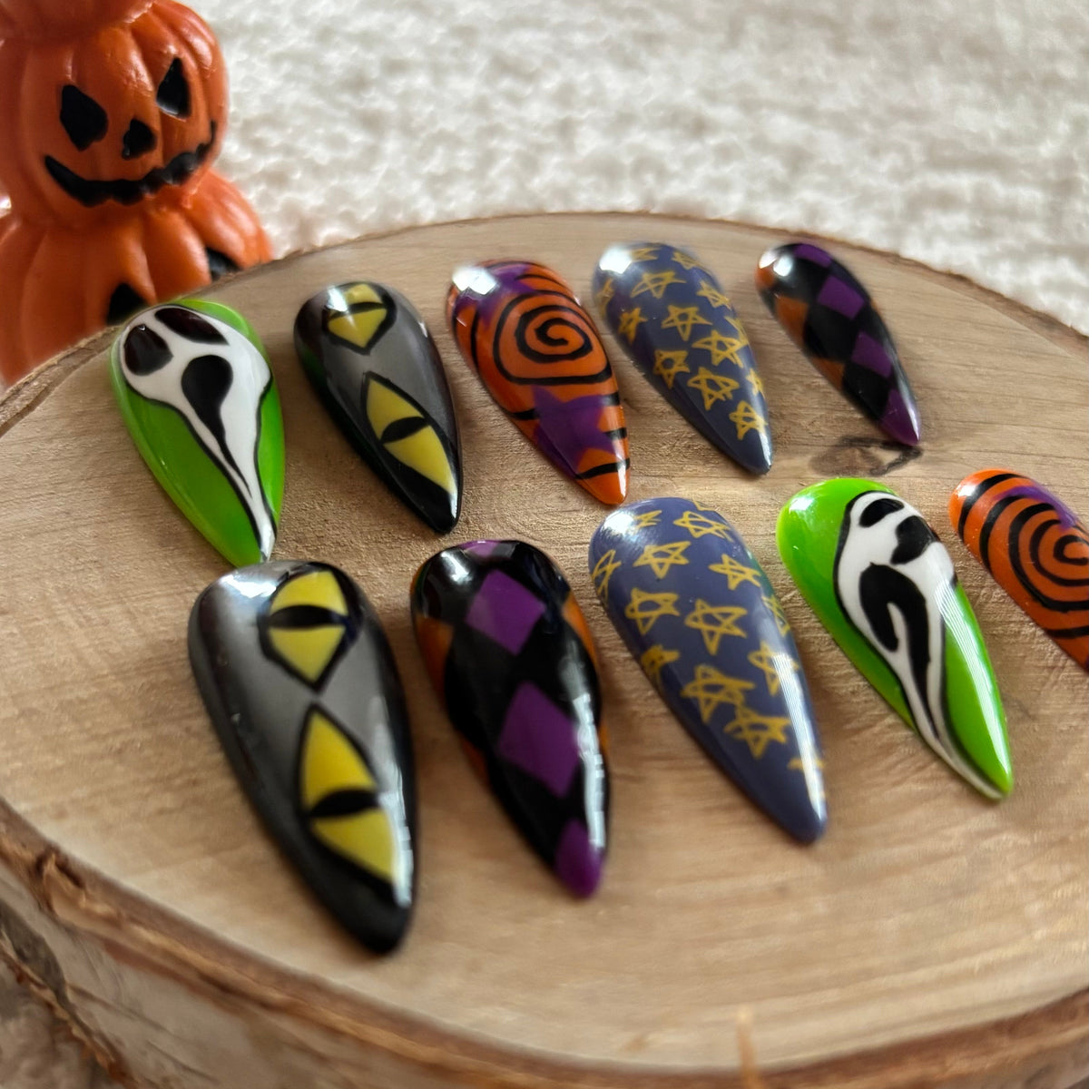 Trick or Treat - press-on